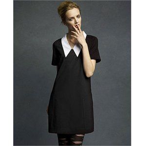 Karl Lagerfeld  Dress White Oversized Collar Small